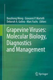 book Grapevine Viruses: Molecular Biology, Diagnostics and Management