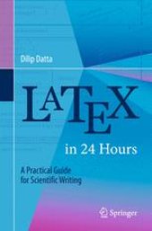 book LaTeX in 24 Hours: A Practical Guide for Scientific Writing