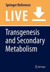 book Transgenesis and Secondary Metabolism