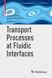 book Transport Processes at Fluidic Interfaces