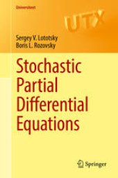 book Stochastic Partial Differential Equations