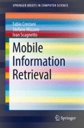 book Mobile Information Retrieval