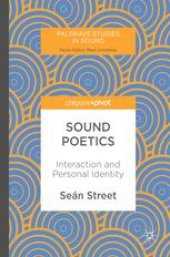 book Sound Poetics: Interaction and Personal Identity