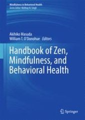 book Handbook of Zen, Mindfulness, and Behavioral Health