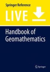 book Handbook of Geomathematics