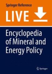 book Encyclopedia of Mineral and Energy Policy