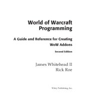 book World of Warcraft Programming