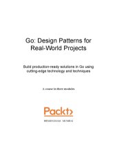 book Go Design Patterns for Real-World Projects