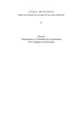 book Priscien: Transmission et refondation de la grammaire, de l’antiquité aux modernes