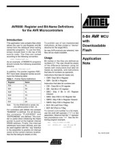 book Микроконтроллеры AVR семейств Tiny и Mega фирмы ATMEL