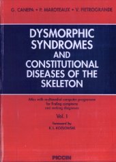 book Dysmorphic Syndromes and Constitutional Diseases of the Skeleton