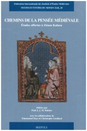 book Chemins de la pensée médiévale: Etudes offertes à Zénon Kaluza