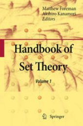 book Handbook of Set Theory