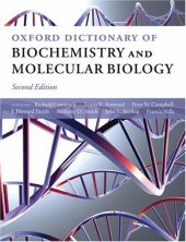 book Oxford Dictionary of Biochemistry and Molecular Biology