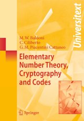 book Elementary Number Theory, Cryptography and Codes