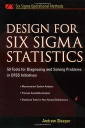 book Design for Six Sigma: A Roadmap for Product Development