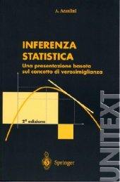 book Inferenza statistica, una presentazione basata sul concetto di verosimiglianza