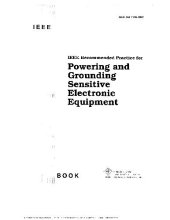 book IEEE Std 1100-1992, IEEE Recommended Practice for Powering and Grounding Sensitive Electronic Equipment