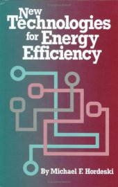 book New Technologies for Energy Efficiency