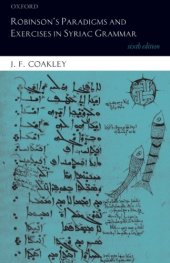 book Robinson’s Paradigms and Exercises in Syriac Grammar 6TH EDITION