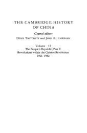 book The Cambridge History of China.