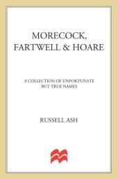 book Morecock, Fartwell, & Hoare : a collection of unfortunate but true names