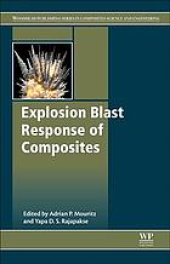 book Explosion blast response of composites