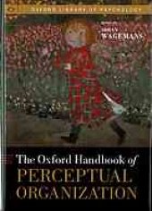 book The Oxford handbook of perceptual organization