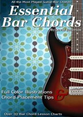 book Essential Guitar Bar Chord Lessons & Charts: 35 Bar Chord & Power Chord Lessons