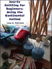 book How to Knitting for Beginners: Using the Continental Method