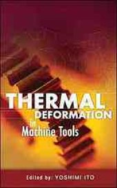 book Thermal deformation in machine tools