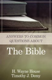 book Answers to Common Questions About the Bible