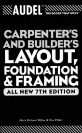 book Audel Carpenter's and Builder's Layout, Foundation, and Framing