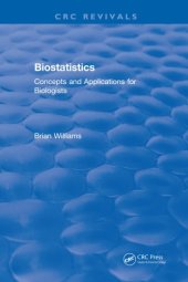 book Revival: Biostatistics (1993) : Concepts and Applications for Biologists