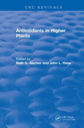 book Revival: Antioxidants in Higher Plants (1993)