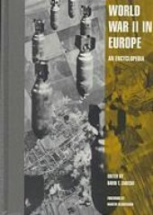 book World War II in Europe : an encyclopedia