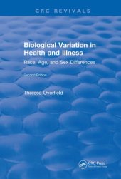 book Revival: Biological Variation in Health and Illness (1995) : Race, Age, and Sex Differences