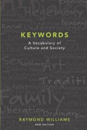 book Keywords : a vocabulary of culture and society