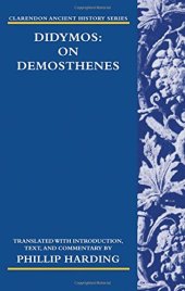 book Didymos: On Demosthenes