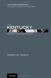 book The Kentucky state constitution