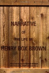 book Narrative of the life of Henry Box Brown