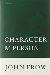 book Character and person