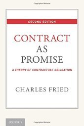 book Contract as promise : a theory of contractual obligation