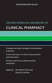 book Oxford American handbook of clinical pharmacy