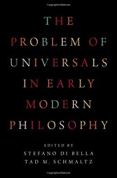 book The problem of universals in early modern philosophy