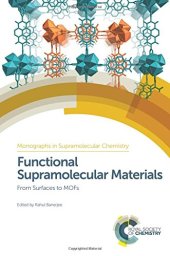 book Functional Supramolecular Materials: From Surfaces to MOFs