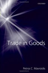 book Trade in goods : the GATT and the other agreements regulating trade in goods