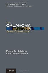 book The Oklahoma State Constitution