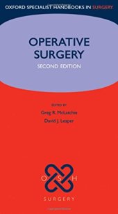 book Oxford handbook of operative surgery