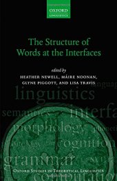 book The structure of words at the interfaces